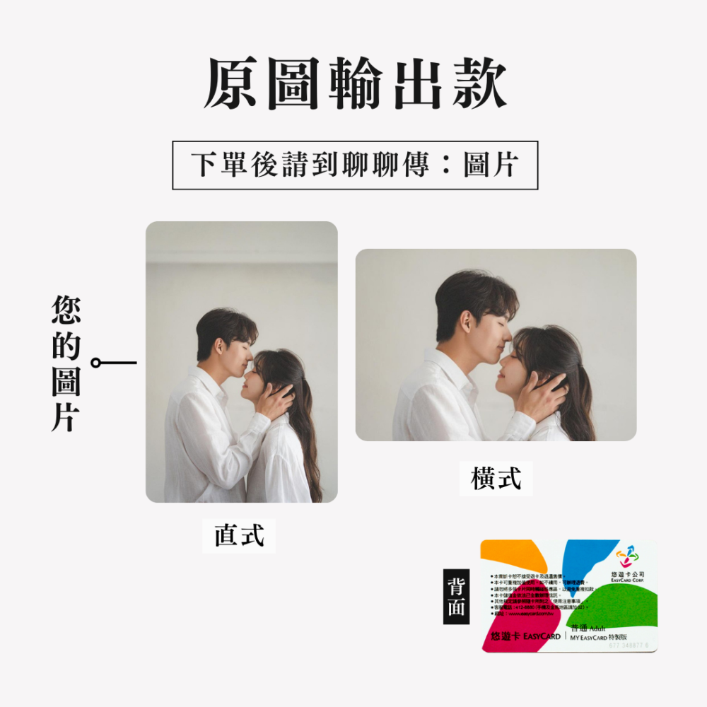 外出必備｜客製化悠遊卡｜原圖輸出款：圖片 2