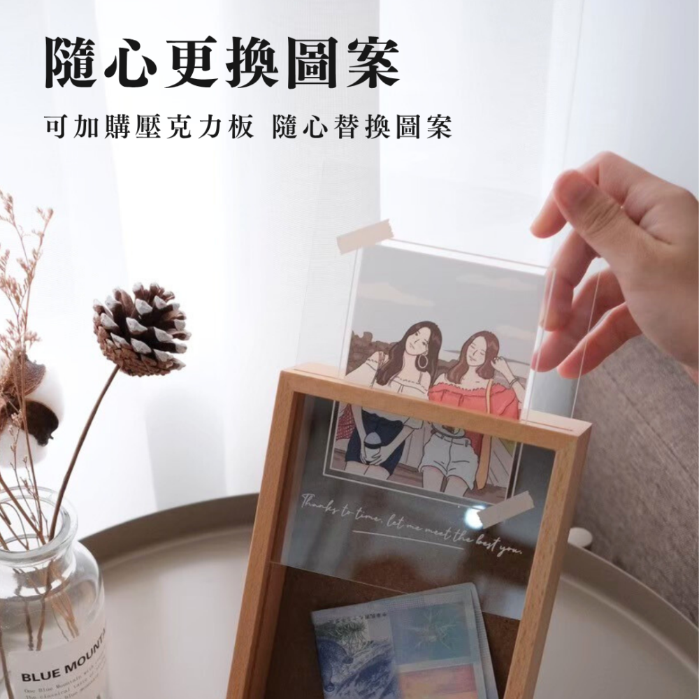 居家好物｜客製化木質存錢筒｜原圖輸出款：圖片 4
