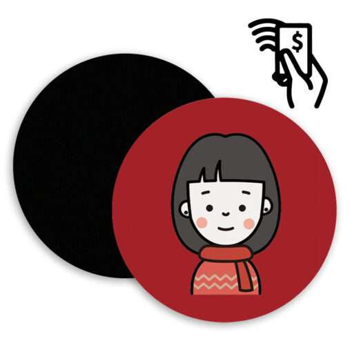 人物系｜圓形悠遊卡貼：圖片 5