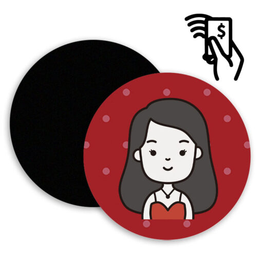 人物系｜圓形悠遊卡貼：圖片 4