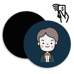 人物系｜圓形悠遊卡貼