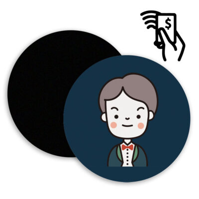 人物系｜圓形悠遊卡貼