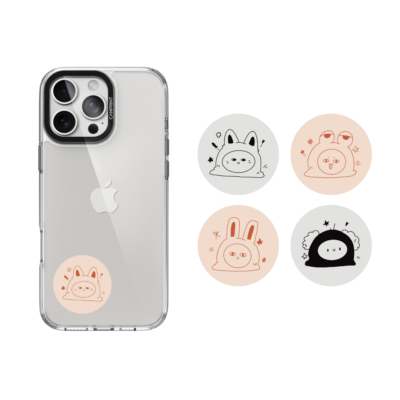 IC、ID 磁扣門禁卡貼紙｜ic+id我是誰我好笨