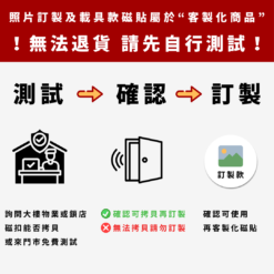 Alternative view of 人物系｜IC+ID雙頻門禁卡磁貼