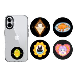 IC、ID 磁扣門禁卡貼紙｜ic+id 畫框裡的小動物系列