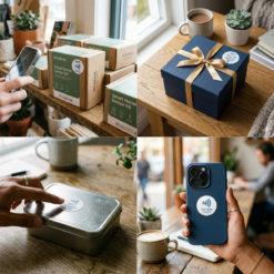 Alternative view of NFC 抗金屬圓形貼紙客製｜NTAG213｜25mm 標準款｜可彩印