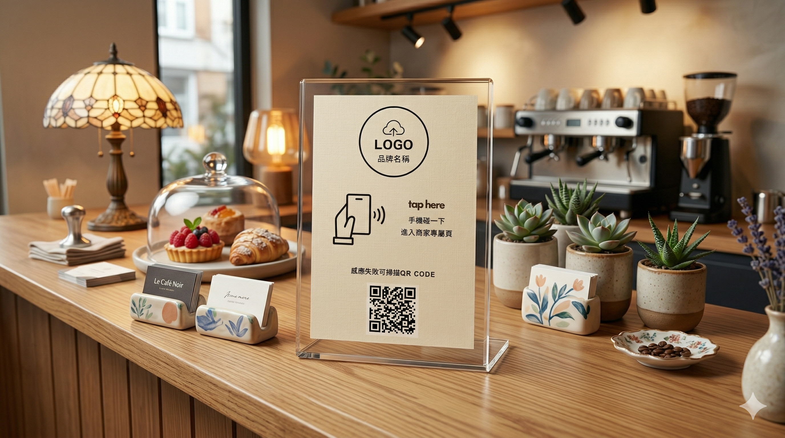 QR 導流貼主視覺展示