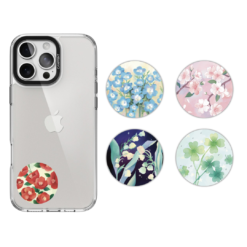 IC、ID 磁扣門禁卡貼紙｜春日花箋系列