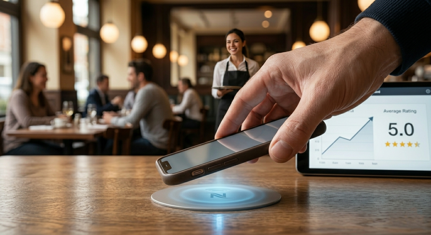 餐廳怎麼讓客人吃完順手留五星?NFC 桌牌與門口評價貼紙的完美動線 5 CANPRINT 線上編輯器|5 秒完成客製化禮物