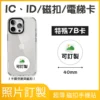 特殊卡磁扣門禁卡貼紙｜純素材款